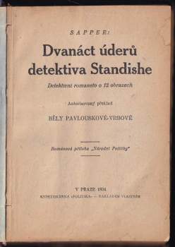 H. C McNeile: Dvanáct úderů detektiva Standishe