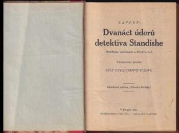 H. C McNeile: Dvanáct úderů detektiva Standishe