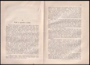 Josef Šusta: Dvě knihy českých dějin