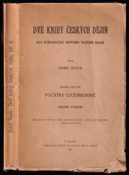 Dvě knihy českých dějin