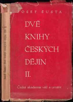Dvě knihy českých dějin