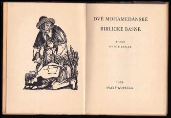 Dvě mohamedánské biblické básně