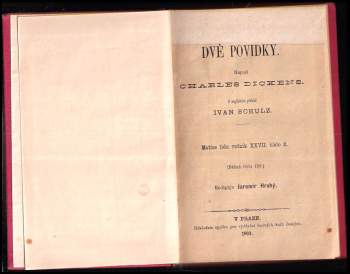 Charles Dickens: Dvě povídky
