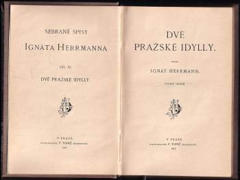 Ignát Herrmann: Dvě pražské idylly