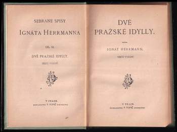 Ignát Herrmann: Dvě pražské idylly