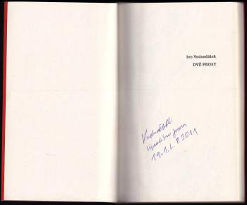Ivo Vodseďálek: Dvě prosy