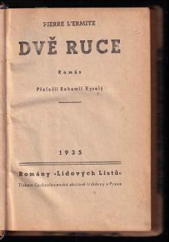 Edmond Loutil: Dvě ruce