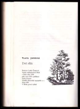 Vlasta Javořická: Dvě růže