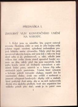 John Ruskin: Dvě stezky