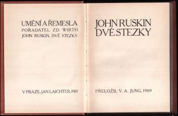 John Ruskin: Dvě stezky