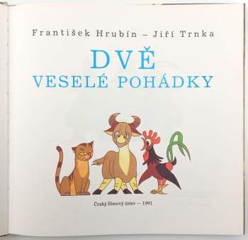 František Hrubín: Dvě veselé pohádky