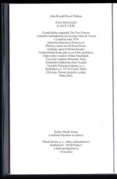 John Ronald Reuel Tolkien: Dvě věže