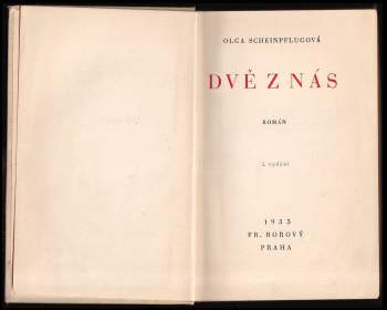 Olga Scheinpflugová: Dvě z nás