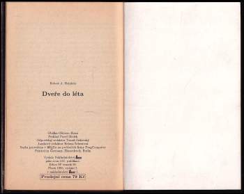 Robert A Heinlein: Dveře do léta
