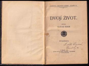 Vavřinec Řehoř: Dvojí život - Svazek II