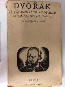 Dvořák ve vzpomínkách a dopisech