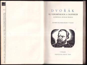 Antonín Dvořák: Dvořák ve vzpomínkách a dopisech