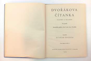 Antonín Dvořák: Dvořákova čítanka