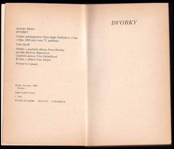 Jaroslav Hutka: Dvorky