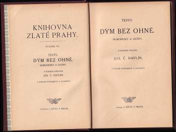 Nadežda Aleksandrovna Teffi: Dým bez ohně