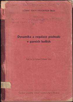 Dynamika a regulace pochodů v parních kotlích