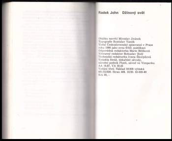 Radek John: Džínový svět