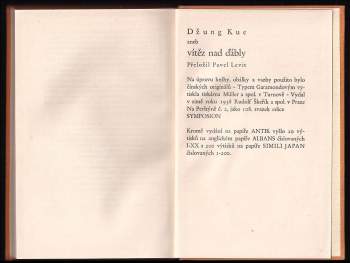 Džung Kue aneb vítěz nad ďábly