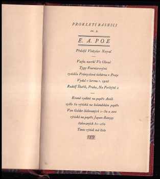 Edgar Allan Poe: E. A. Poe