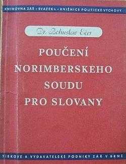 Poučení norimberského soudu pro Slovany