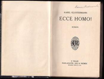 Karel Klostermann: Ecce homo!