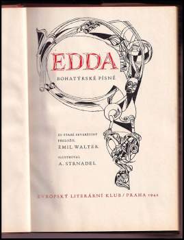 Antonín Strnadel: Edda