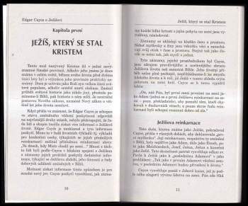 Edgar Cayce: Edgar Cayce o Ježíši