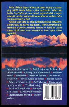 Edgar Cayce: Edgar Cayce o Ježíši