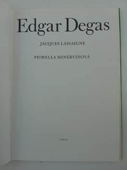 Fiorella Minervino: Edgar Degas