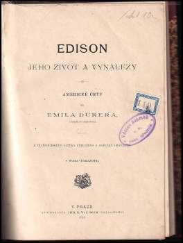 Émile Dürer: Edison