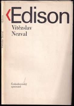 Vítězslav Nezval: Edison. Signál času