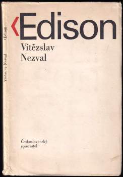 Vítězslav Nezval: Edison