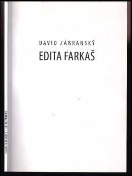 David Zábranský: Edita Farkaš