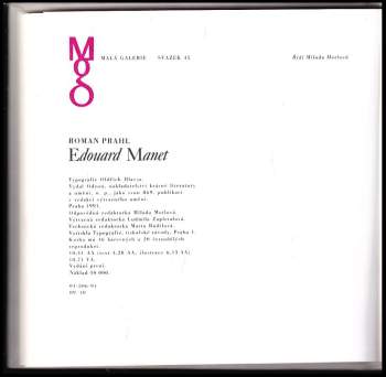 Roman Prahl: Edouard Manet