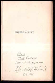 Josef Svítil: Eduard Albert