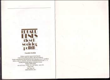 František Havlíček: Eduard Beneš