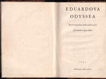 Petr Král: Eduardova Odyssea