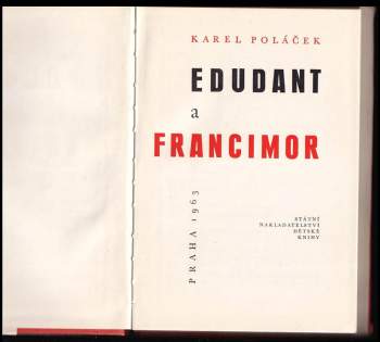Karel Poláček: Edudant a Francimor