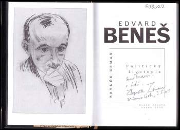 Zbyněk Anthony Bohuslav Zeman: Edvard Beneš