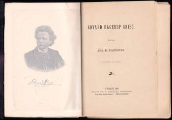 Josef Bohuslav Foerster: Edvard Hagerup Grieg