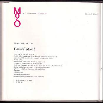 Petr Wittlich: Edvard Munch