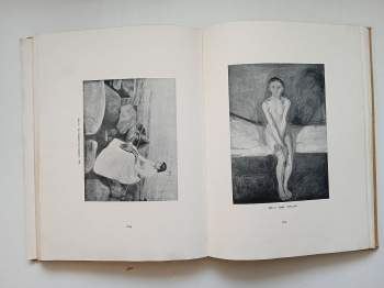 Curt Glaser: Edvard Munch PŮVODNÍ  LEPT VE FRONTISPISU EDVARD MUNCH