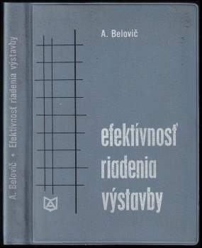Efektívnosť riadenia výstavby