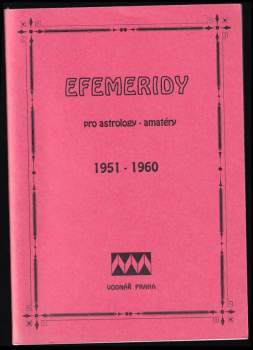 Efemeridy pro astrology 1951-1960
