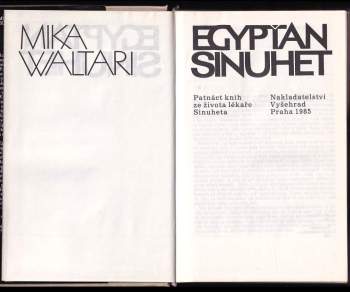 Mika Waltari: Egypťan Sinuhet